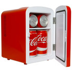 Coca-cola Mini Fridge 4l 6 Can  Red Portable Beverage Cooler 218451226