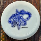Wham-o Frisbee Pair Flying Disc Glow In The Dark 1980 Atomic Nuclear Vintage Lot