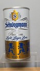 Vintage Schwegmann Premium Light Lager Beer Can     New Orleans La     Pull Tab Top