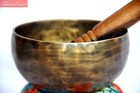 6  Tibetan Meditation singing Bowl With Mallets-hand Beaten Bowl handmade Nepal