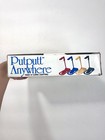 Vintage Putputt Anywhere Book Light Retro 1980s Cobalt Blue Tested