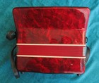 Vintage Studio Accordian 12 Bass Buttons And 22 Keys With Original Manual