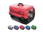 19  Hard-sided  Small Pet Carrier Cat Dog Rabbit Bird Travel Crate Metal Gate