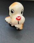 Vintage Small Ceramic Dog  Figurine Japan  read