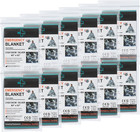 Emergency Blankets 12 Pack Mylar Thermal Survival Space Blankets
