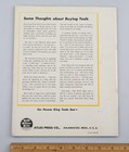 Vintage 1950 Power King Woodworking Tools Catalog Atlas Press Kalamazoo Michigan
