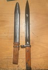 Rare Wwii Soviet Svt-40 Bayonet With Matching Scabbard -blade In Great Condition