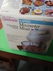 Vintage 1988 New Open Box Sunbeam 6-speed Mixmaster Hand stand Mixer Model 02171