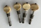 Matched Set 4 Vintage Banjo Friction Tuners  Very Nice Ivoroid Buttons 1920 s