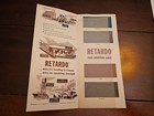1956 Benjamin Moore Retardo Rust Inhibitive Paint Color Sample Chip Brochure