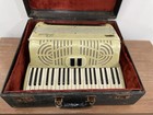 Vintage Art Deco Era Italian Rivoli Accordion     Tested   Working     With Case 