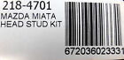 Arp 218-4701 Head Stud Kit Mazda Miata 1 6l 1 8l B6 Bp Dohc 1990-2005