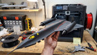 Huge 28  Lockheed Sr-71 Blackbird 1 48 Scale Custom Display Model  Model Kit