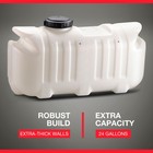 Northstar Horizontal Spot Sprayer Tank  26-gallon Capacity