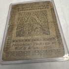 July 22 - 1776 Three Dollars Continental Currency Fr - Number 44660 - Rare 