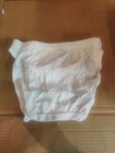 Alfani Mens 3 Pack White 100  Cotton Bikinis Small  Double Layered Front New 