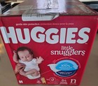     Huggies Little Snugglers Baby Diapers  Size Newborn 84 Count Free Shipping  