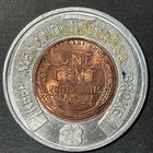 Central Bank 10 Anniv Lucky Token Never Broke Encased 1956-p Lincoln Wheat Cent