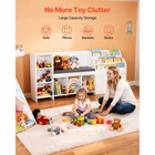 Uimoso Kids Wooden Reading Nook With Storage Bench  66 9 X 15 8 X 31 5 In