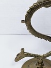 Vintage Brass Chinese Dragon Table Bell Dinner Chime With Mallet Striker 6 75 