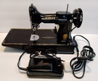 Singer Featherweight 221 Sewing Machine W  Case   Foot Pedal  Ek208897  1955 