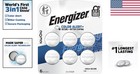 Energizer 2032 Batteries  6 Pack   3v Lithium Coin Batteries