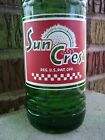Sun Crest Soda Bottle 32oz 1953 Cleveland Ohio Rare Full Suncrest Pop Bottle