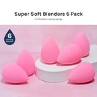 Aoa Studio Collection Makeup Sponge Set Latex Free And High-definition Set Of 6