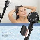 High Pressure Shower 8 Mode Handheld Shower Head With 5 Ft Stainless Steel Hose