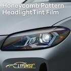 Hex Headlight Tint Protction Film - 12 X 60 Inches Honeycomb Headlight Tailligh