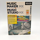 Magix Music Maker Mx Music Studio Mx Pc Dvd Bundle Complete Windows 7 Xp Vista
