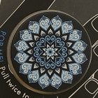Authentic Popsockets Blue Mandala Phone Holder Grip Pop Socket Free Ship