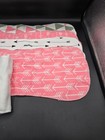 Dodo Babies Burp Cloths     5 Pack Baby Girl     Organic Cotton     Nip