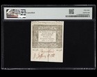 1776 Connecticut American Revolution Colonial Continental Note Currency  Pmg 58