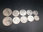 2026-p d Semiq Half Dollar   2  Quarter  Dime  Nickel 10 Coin Set  in Hand