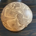 Handcrafted Unique Detailed Beaded Bowl From Mexico