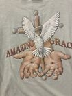 Vintage Jesus Amazing Grace Shirt On Fruit Of The Loom Tag  Size Xl Men   s-womens