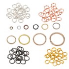 3mm-16mm Open Jump Rings Silver Plated Diy Jewellery Making Findings Split Rings