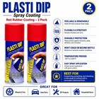 Plasti Dip 2 Pack Mulit-purpose Rubber Coating Spray Red 11oz Aerosol