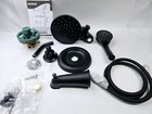 Moen 82611bl Brecklyn Single Handle 6-spray Tub And Shower Faucet - Matte Black