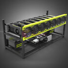  Veddha Aluminium 8 Gpu Mining Rig Computer Frame Open Air Case Stackable V3d 