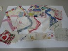Lot Of 20 Vintage Irish Linen Cotton Hankies Handerchiefs