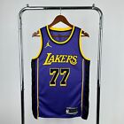 New With Tags Luka Doncic  77 Youth Xl La Lakers Purple Jersey Basketball