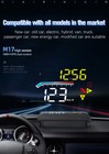 Car Hud Head Up Display Obd2 Gps Overspeed Warning System Projector Windshield