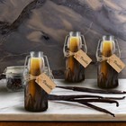 15 Pack Small Swing Top Glass Bottles With Lids  2 Oz  60 Ml With Tags And Twine