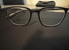 Black Square Full Rim Plastic Eyeglass Frames 54mm 18mm 145mm 5208 Unisex