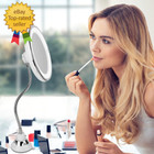 Vanity Mirror With Lights  10x Magnification For Makeup   Led Lighted Mirror Wit
