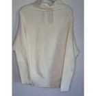 Nwt Bluivy White Ribbed Slouch Neck Dolman Pullover Sweater Small