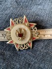 Weird Strange Vintage Brooch Pin Angel Wings With Blood Red Heart  Idk  Creepy 