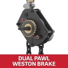Jet 287101 Jlp-025a-10 1 4 Ton Mini-puller 10ft  Lift Chain Hoist